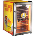 Bundy Branded - 6 Designs to choose from! - Triple Glazed Glass Door Bar Fridge With Bundy Branding -  Model SC70-SS-1