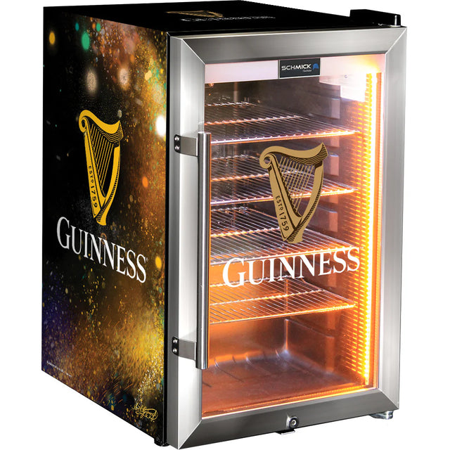 Guinness Glass Door Bar Fridge – 70L