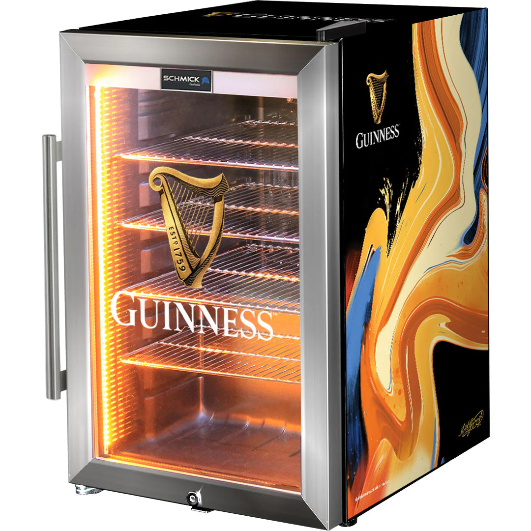 Guinness Glass Door Bar Fridge – 70L