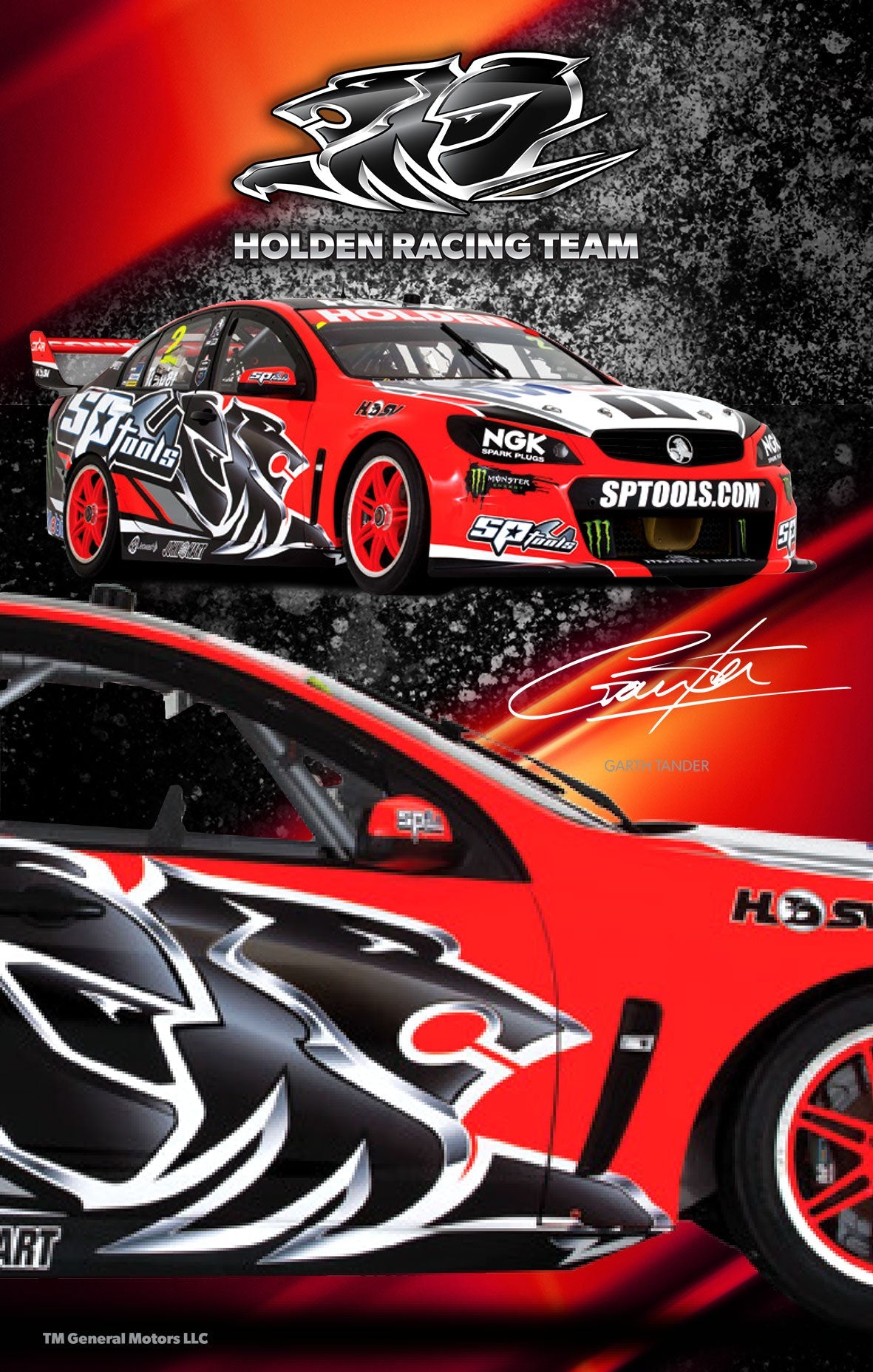 HRT Holden Racing Team Glass Door Bar Fridge With Cool Frosted Door Logo - Model SC70-B-HRT