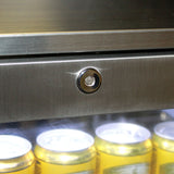 Rhino SG2H-SD bar fridge - detail view