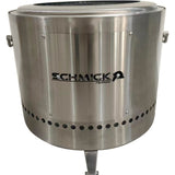Schmick Stainless Steel Dual Skinned Fire Pit Less Smoke Design - Model SK-PIT49
