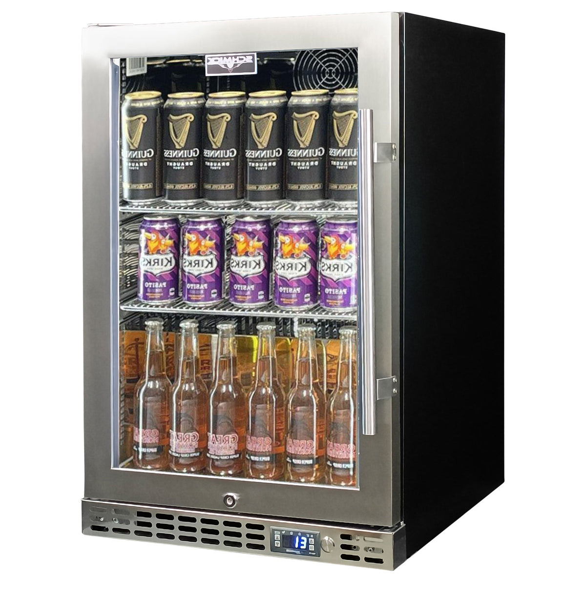 Schmick 121L Under Bench Slide-Out Shelf Bar Fridge - SK116R-HD-M - image 12