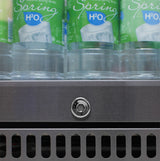 Schmick SK118L-SS bar fridge - detail view