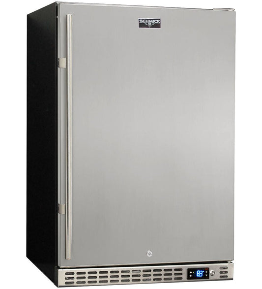 Schmick - SK146R-SD – Stainless Steel Door Bar Fridge – 164 Litres