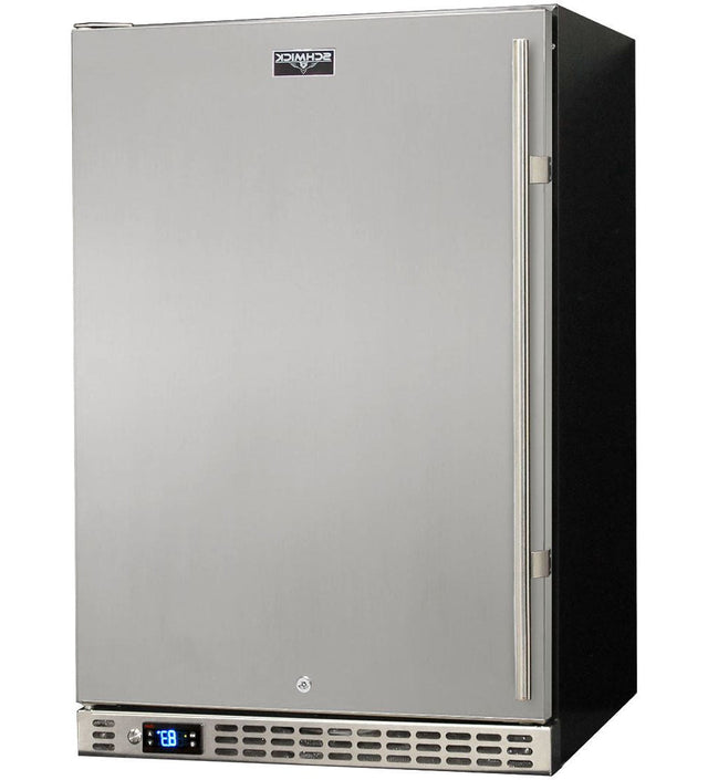 Schmick 164L Under Bench Solid Door Bar Fridge - SK146L-SD - image 1