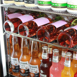 Schmick SK146L-HD bar fridge - interior view