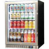 Schmick SK156L-HD bar fridge - front view