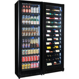 Schmick SK168-COMBO bar fridge - front view