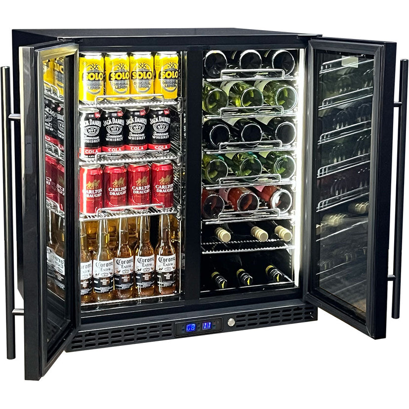 Schmick 215L Upright Bar Fridge – SK198D-B-HD
