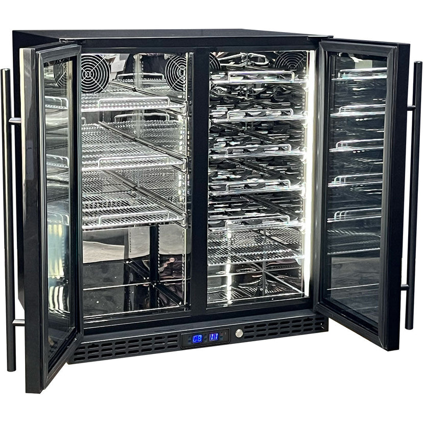 Schmick 215L Upright Bar Fridge – SK198D-B-HD