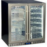Schmick SK198D-HD bar fridge - interior view