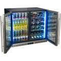 Schmick SK228D-HD bar fridge - open door view