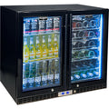 Schmick Under Bench Beer And Wine Dual Zone Bar Fridge - Model SK248D-B-HD