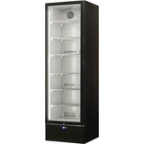 Schmick SK422L-B-HD bar fridge - side view
