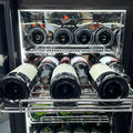 Schmick Under Bench Beer And Wine Dual Zone Bar Fridge - Model SK248D-B-HD