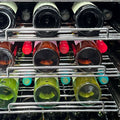 Schmick Under Bench Beer And Wine Dual Zone Bar Fridge - Model SK248D-B-HD