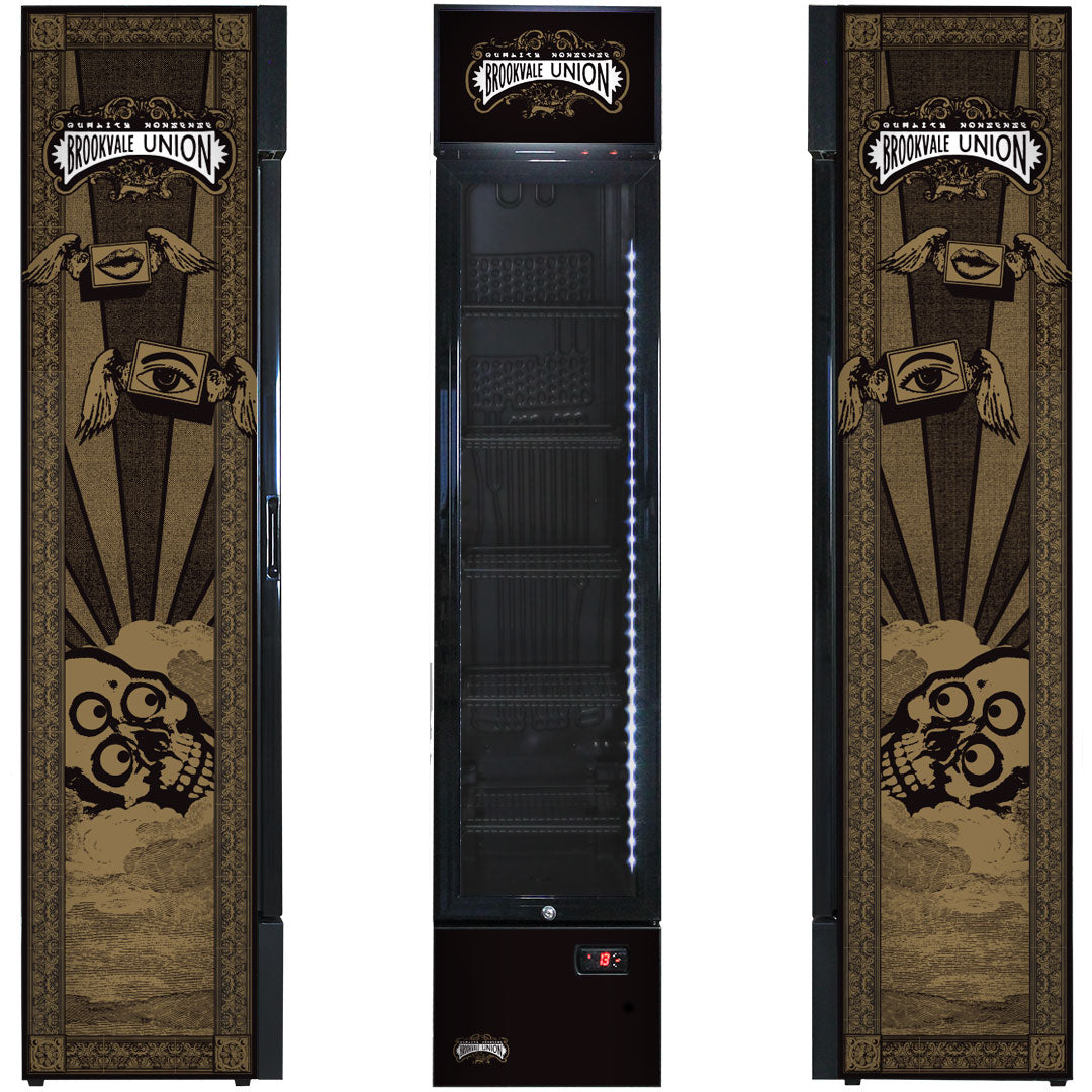 Brookvale Union SS-P160-BVU bar fridge - detail view