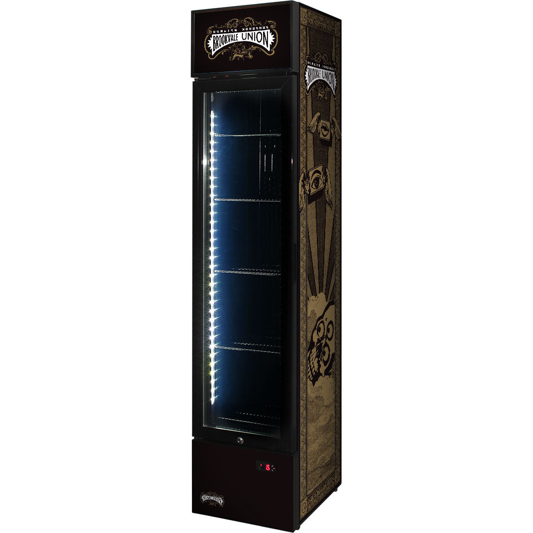 Brookvale Union SS-P160-BVU bar fridge - mockup render