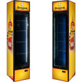 BUNDY RUM Branded Skinny Upright Bar Fridge - Model SS-P160-Bundy-1