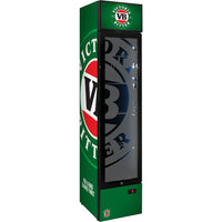 Victoria Bitter SS-P160 160L Skinny Upright Bar Fridge