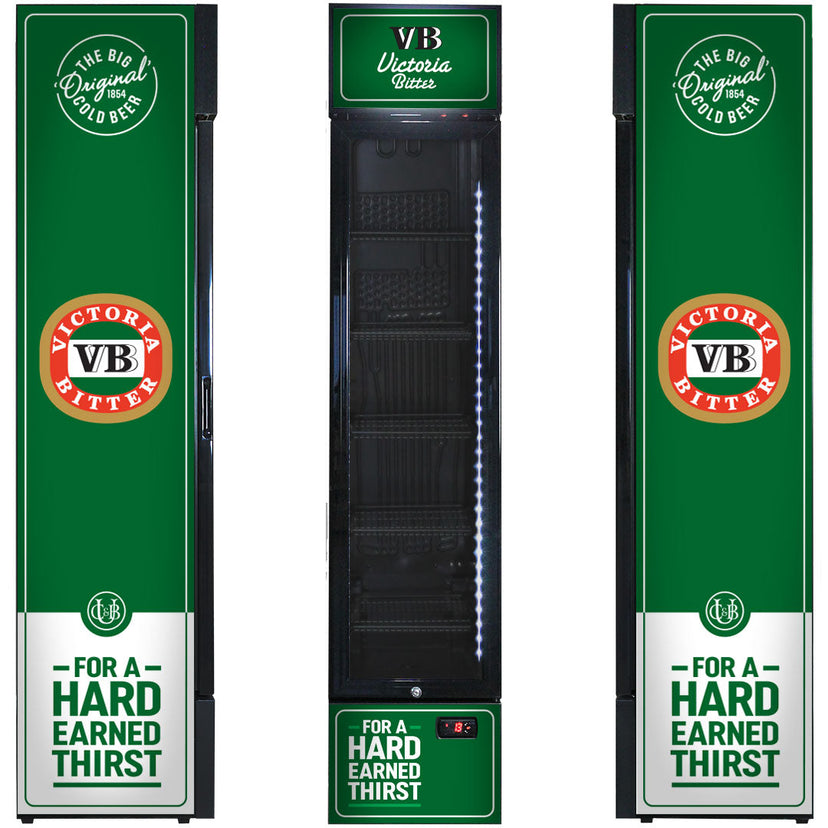 VB Victoria Bitter Branded Bar Fridge – SS-P160-VB-V2