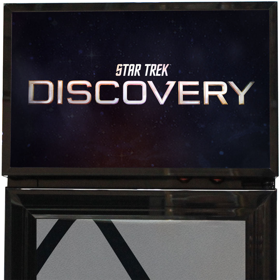 Star Trek Discovery Branded Skinny Upright Bar Fridge - SS-P160FA-STD-01