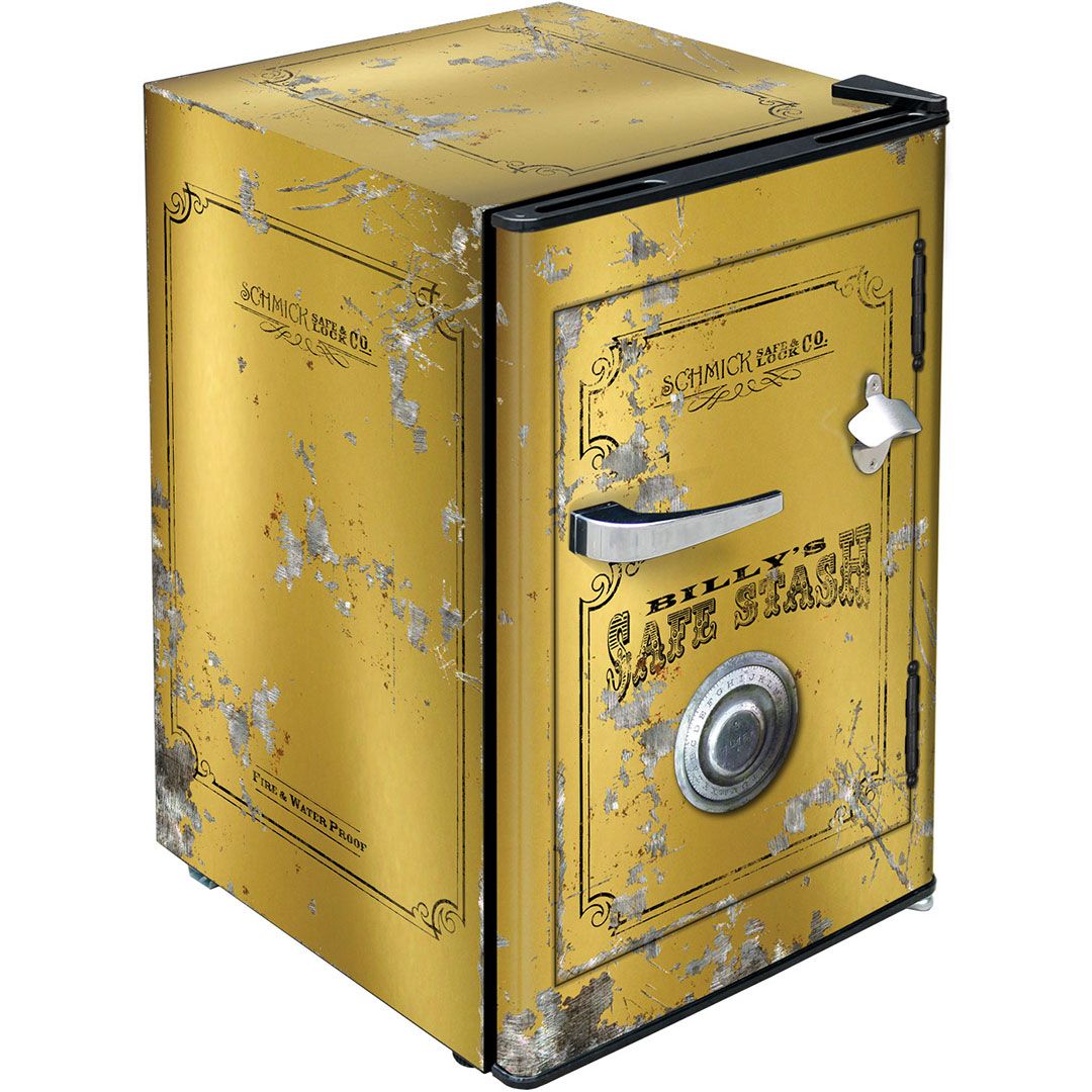 Retro Safe Design Mini Bar Fridge 70L