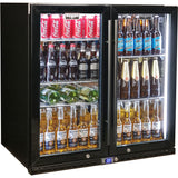 Schmick 274L Under Bench 2 Door Bar Fridge – SK245 – SK245-B-HD