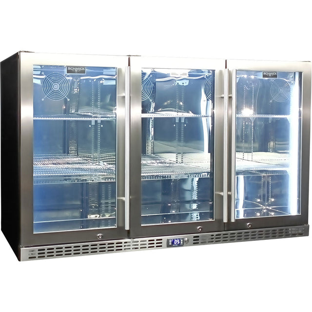 Schmick 399L 3 Door Bar Fridge – SK386 – SK386-HD