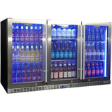 Schmick SK386-HD bar fridge - angle view