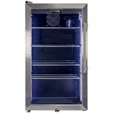 Schmick HUS-SC88L-SS bar fridge - product view 12