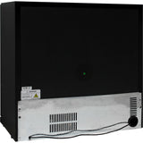 Schmick SK190-B bar fridge - glass door detail