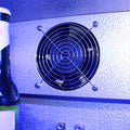 Schmick SK118R-B bar fridge - side view