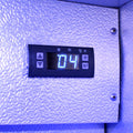 Schmick SK118R-B bar fridge - angle view