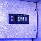 Schmick SK118R-B bar fridge - angle view