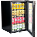 Schmick HUS-SC70-B-X bar fridge - side view