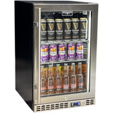 Schmick 121L Under Bench Slide-Out Shelf Bar Fridge - SK116L-HD-M - image 1