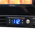 Schmick SK126R-B-HD bar fridge - glass door detail