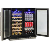 Schmick 165L Dual Zone Beer & Wine Bar Fridge – JC165 – JC165