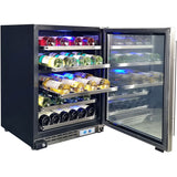 Schmick JC132D bar fridge - interior view