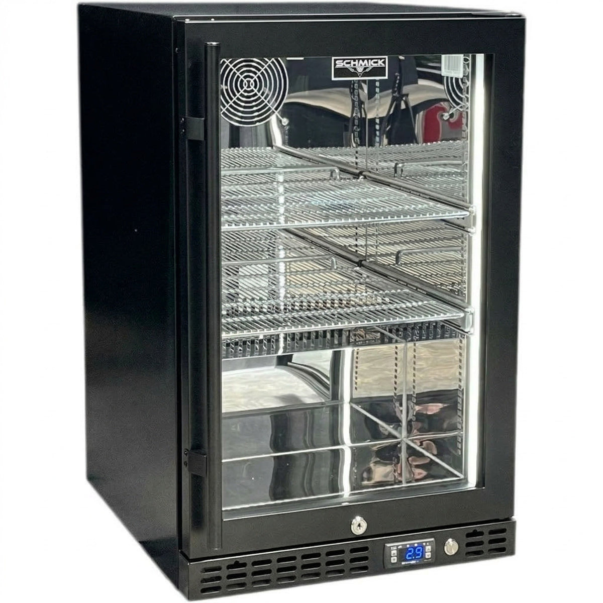 Schmick 121L Under Bench Slide-Out Shelf Bar Fridge - SK116R-B-HD-M - image 4