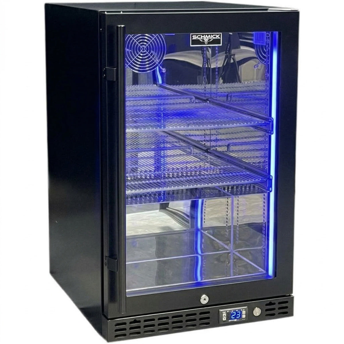 Schmick 121L Under Bench Slide-Out Shelf Bar Fridge - SK116L-B-HD-M - image 5