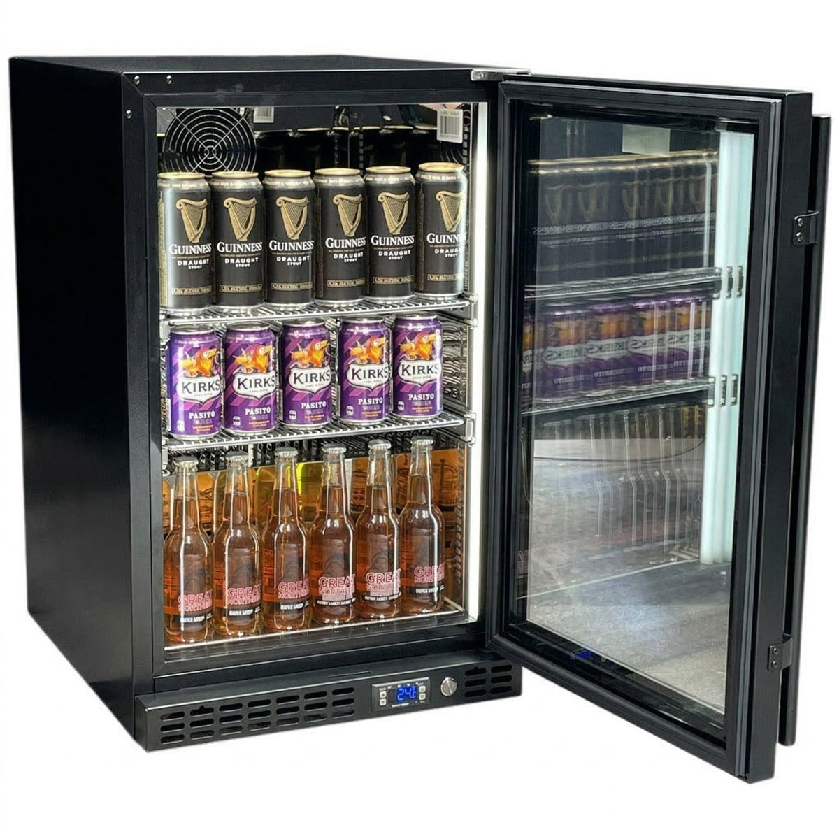 Schmick 121L Under Bench Slide-Out Shelf Bar Fridge - SK116R-B-HD-M - image 6