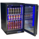 Schmick 121L Under Bench Slide-Out Shelf Bar Fridge - SK116L-B-HD-M - image 7