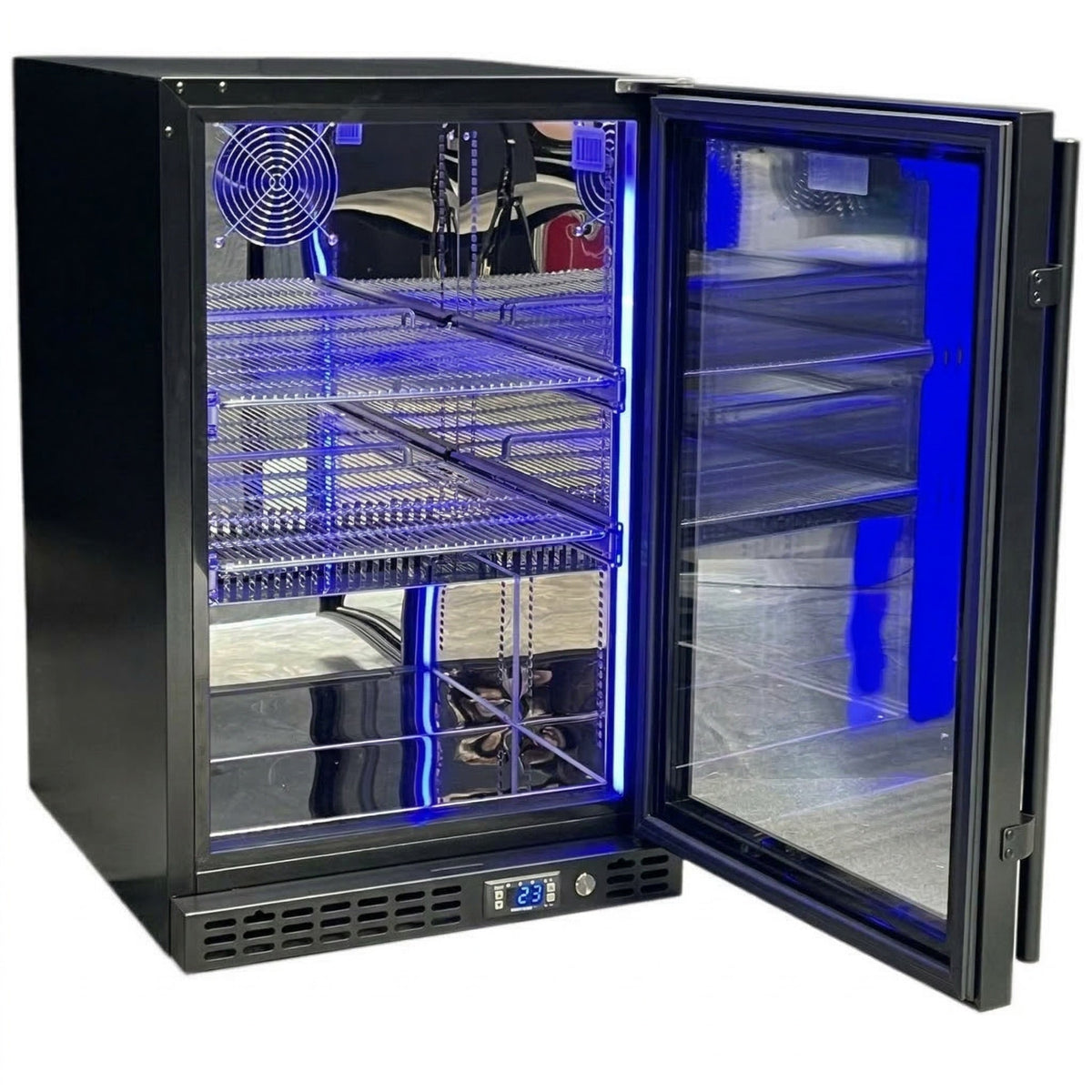 Schmick 121L Under Bench Slide-Out Shelf Bar Fridge - SK116L-B-HD-M - image 9