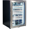 Schmick SK68R-SS bar fridge - glass door detail
