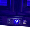 Schmick SK206-B-HD bar fridge - glass door detail