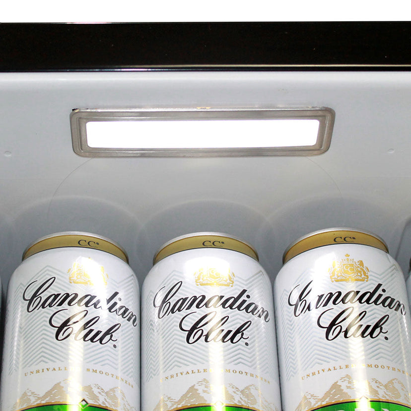Schmick HUS-RND70B bar fridge - energy rating label