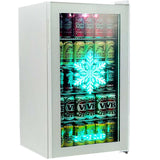 Schmick HUS-SC88-WZ bar fridge - side view